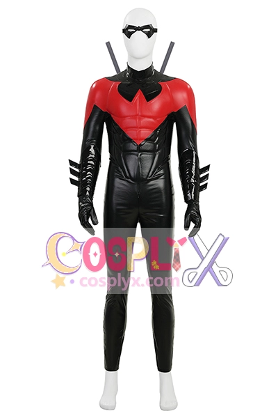 ナイトウィングnightwingレッドスーツコスプレ衣装