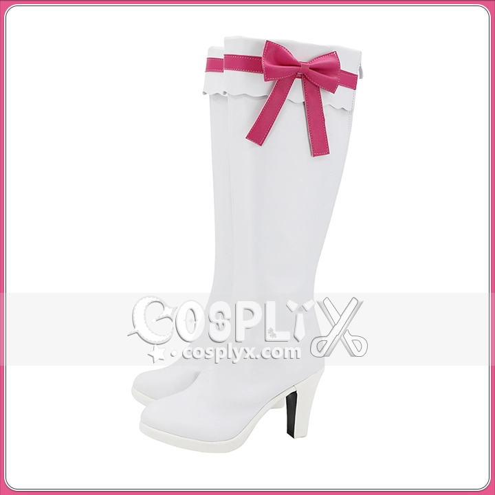 春音あいら フレッシュピンクコーデ コスプレブーツ