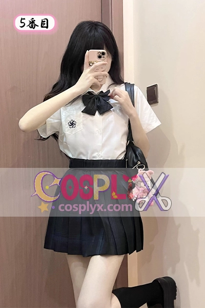 JK制服 セット 夏 半袖 学院風 プリーツスカート 学生風 コスチューム 制服セット