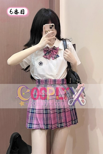 JK制服 セット 夏 半袖 学院風 プリーツスカート 学生風 コスチューム 制服セット
