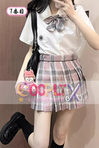 JK制服 セット 夏 半袖 学院風 プリーツスカート 学生風 コスチューム 制服セット