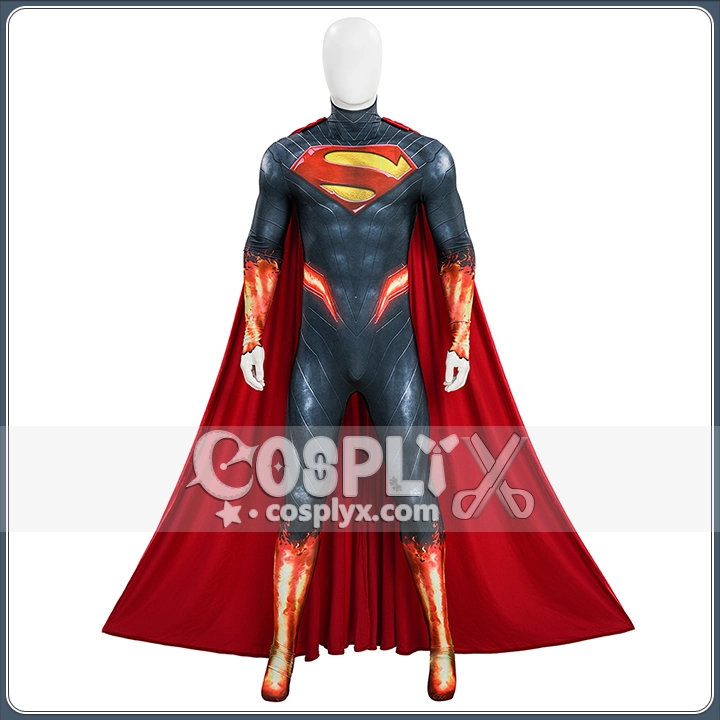 スーパーマン レッドサン つなぎ服 コスプレ