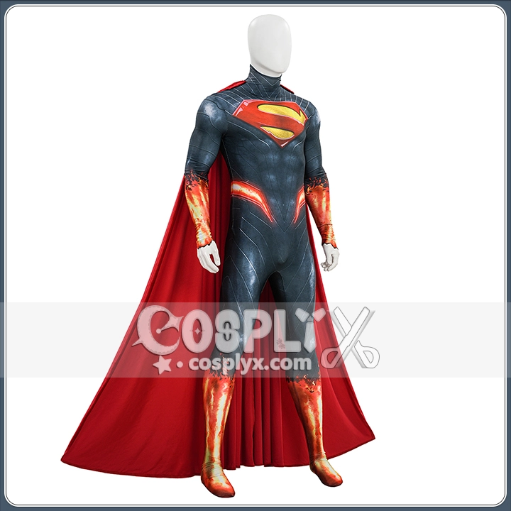 Superman Red Son jumpsuit cosplay costume