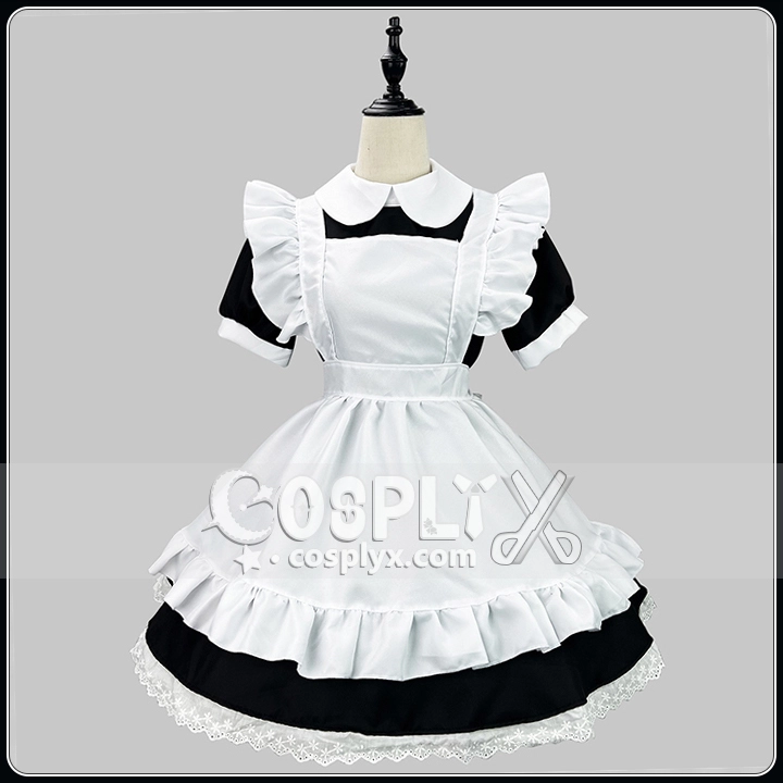 けいおん ロリータメイド コスプレ衣装 アリス風