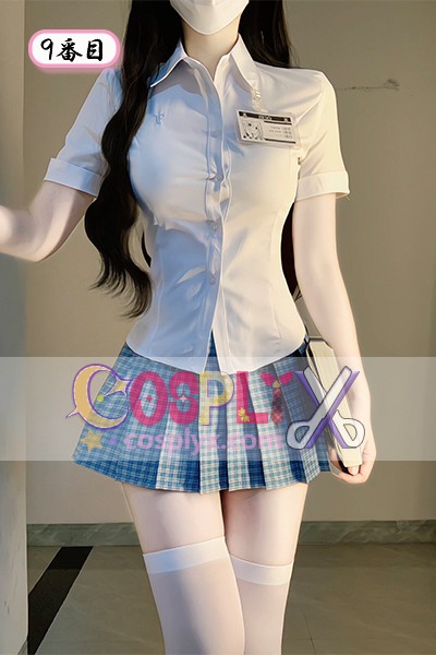 JK制服 セット 39cm プリーツスカート 学院風 ハイウエスト ウエストシェイプ 制服 コスチューム