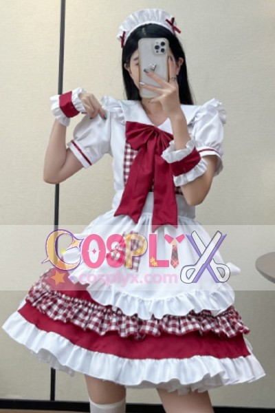 レストラン風メイド服 