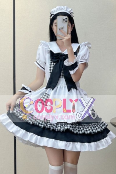 レストラン風メイド服 