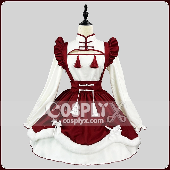 インフルエンサー 女装 男子 変装 メイド服