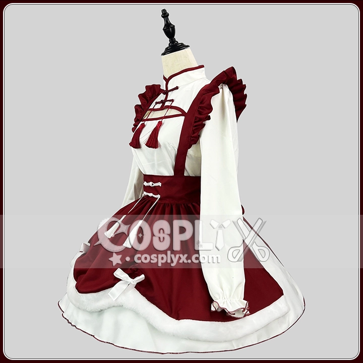 春節 元宵 LOLITA 演出 メイド服 コスプレ衣装