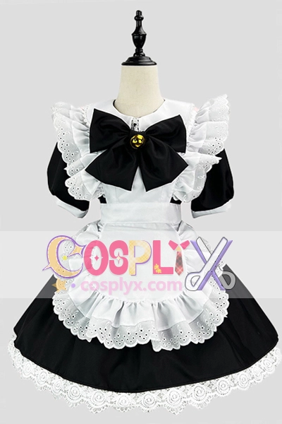 兌女郎風ロリータメイド服