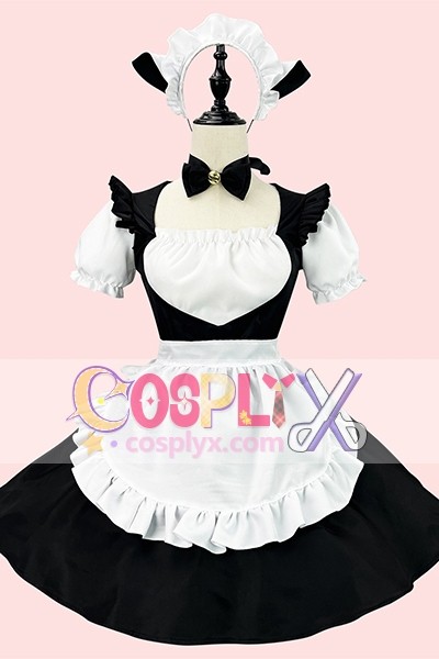 黒猫メイド服