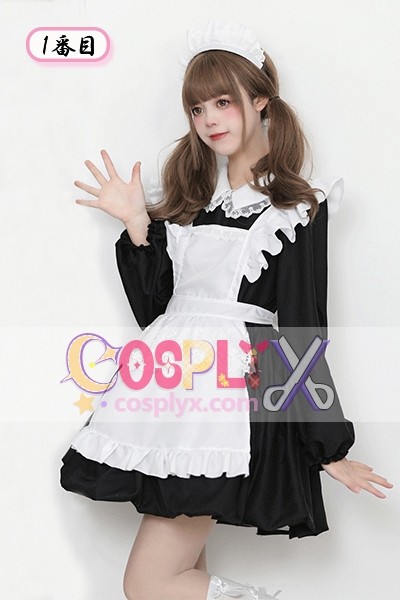 クリスマスロリータメイド服