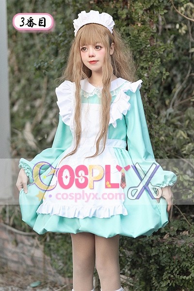 クリスマスロリータメイド服