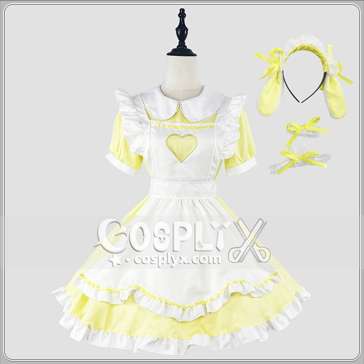 プラスサイズ メイド服