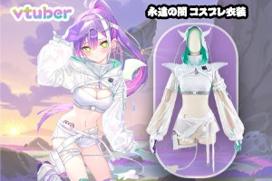 VTuber 常闇トワ 白衣装