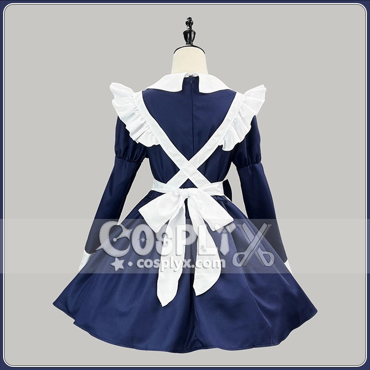 ロングメイドドレス