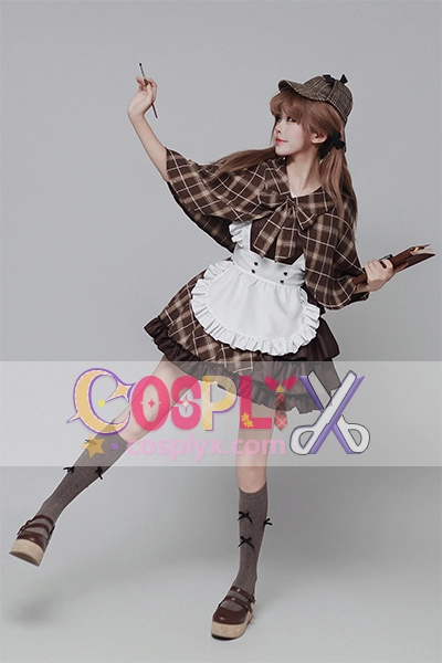探偵風 メイド服