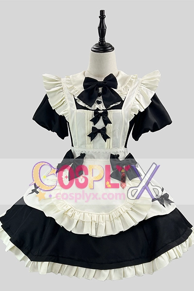 フレンチ ロリータ ワンピース メイド服