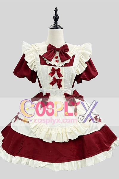 フレンチ ロリータ ワンピース メイド服