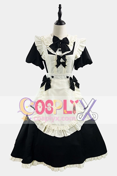 フレンチ ロリータ ワンピース メイド服