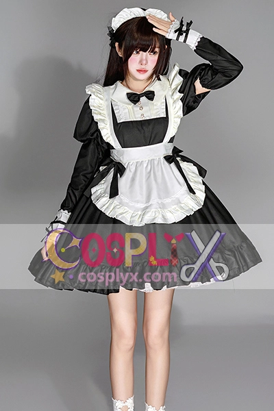 修道女風 ロリータ メイド服