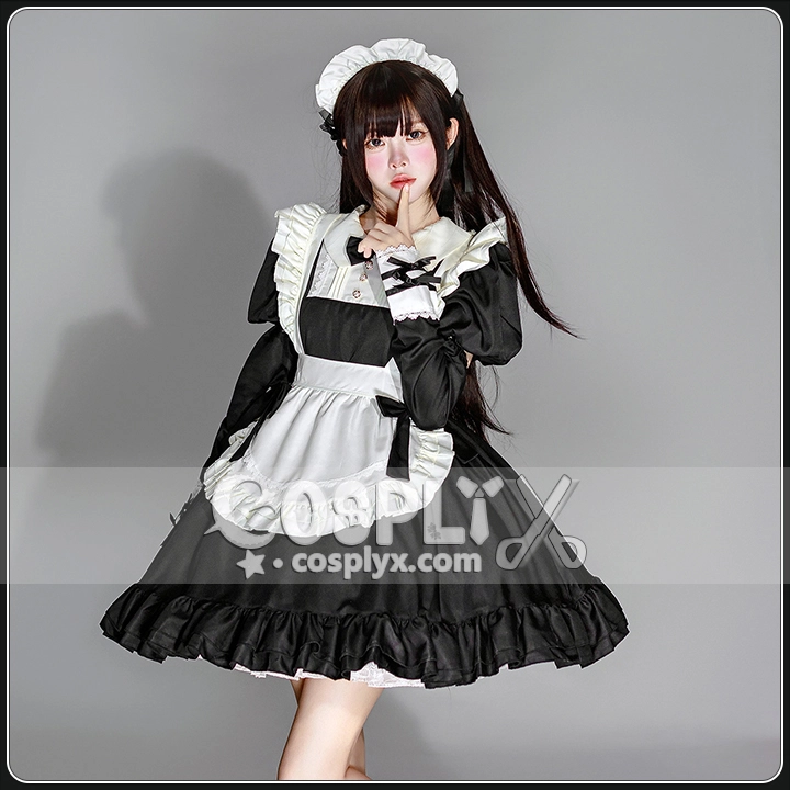 レース メイド衣装