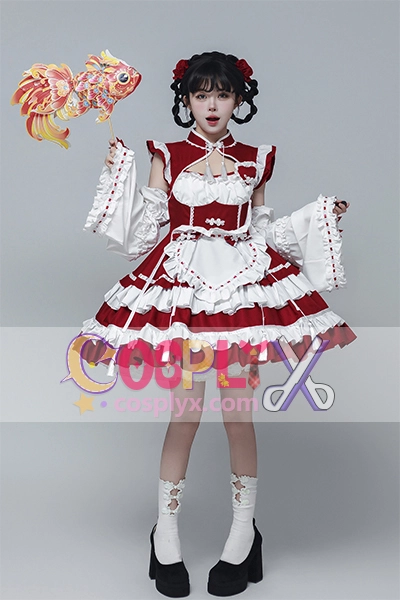 新中式 メイド服