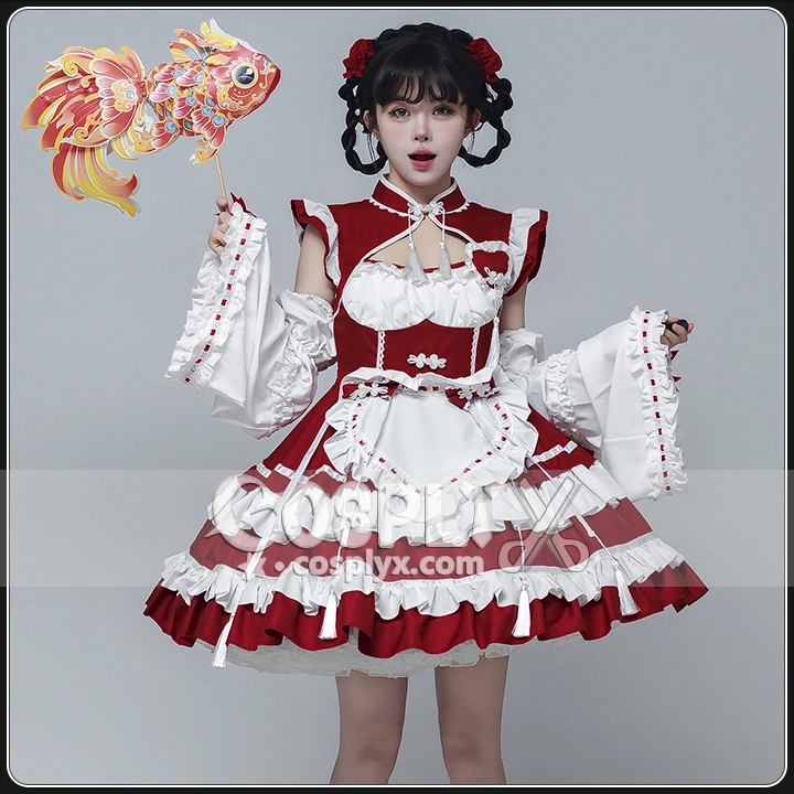 チャイナドレス メイド