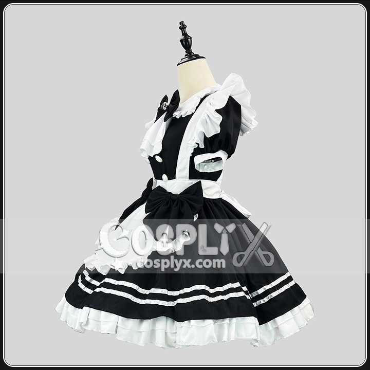 黒白 ロリータ ワンピース