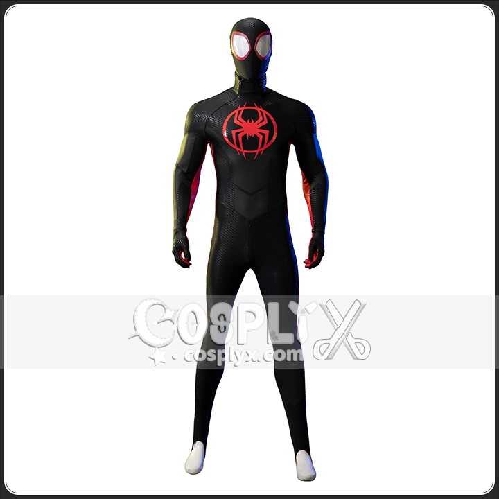 Spider-Verse Miles Morales jumpsuit cosplay costume