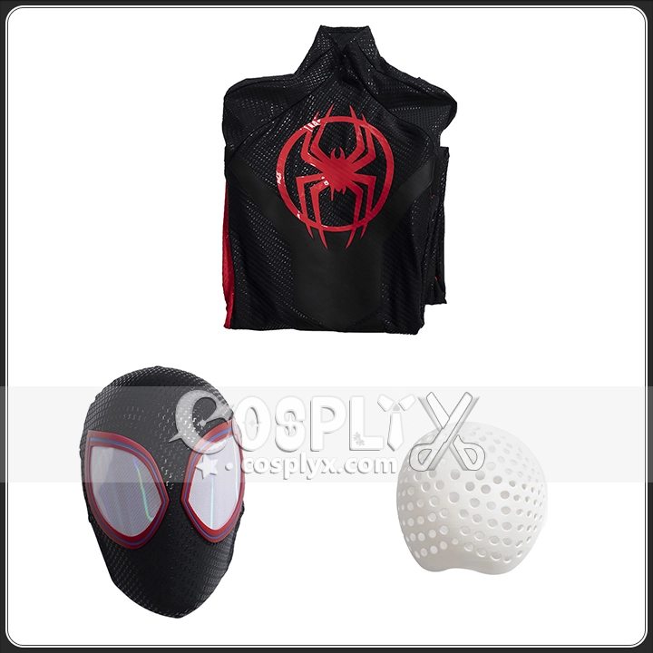 スパイダーマン スパイダーバース マイルスモラレス ジャンプスーツ コスプレ衣装